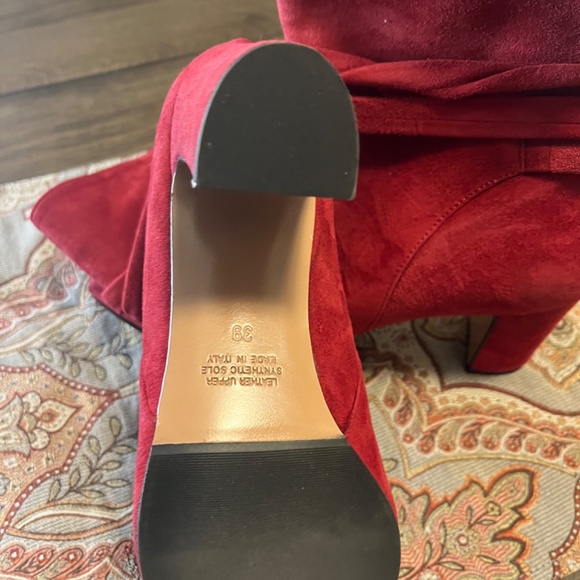 NAPOLEONI Beautiful New red boots - Picture 5 of 8